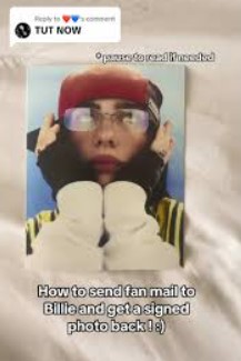 Joseph Conla Fan Mail Address